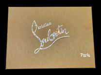 未使用　Christian LouboutinSwarovski スワロフスキー 新品未使用 Christian Louboutin スワロフスキー スニーカー