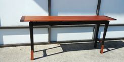 Antikea Floating Top Sofa (Entry, Hall, Console) Table In Sapele And Wenge 3 small