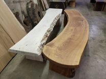 Cherry Live Edge Bench Maple Live Edge Bench 3 small