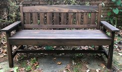 Bench Or Multiple Seat Cypress Heavy Duty Capacity With Adjustable Back 1 small