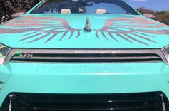 Custom Grille Crystallized Car Bling Genuine European Crystals Bedazzled 2 small