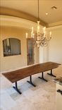 4x11ft Walnut Live Edge Dining Table 3 small
