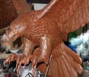 Bronze Custom Falcon In Flight 5 small