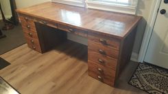 Reclaimed Oak Desk 1 small