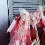 Custom Ballet Gift Ballerina Dance Romantic Rose Vintage Ballet Shoes Style Tabletop Wreath Handmade 5 small