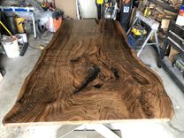 Live Edge Bastogne Walnut Dining Table 3 small