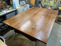 Caribbean Walnut (Tzalam) Dining Table 4 small
