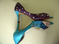 Custom Peacock Shoes 5 small