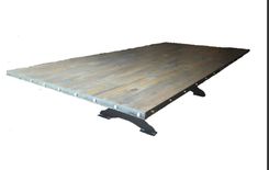 Rustic, Reclaimed Industrial Conference Table 1 small