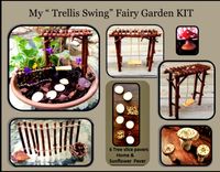 Fairy Garden Kit, Fairy  Garden, Garden Decorations, Childs Garden,Summer Fun 2 small
