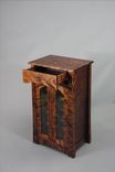 Custom Flame Birch Wine Cabinet 5 small
