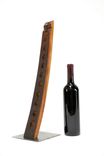 Wine Bottle Stopper Display - Baton - Made From Reclaimed California Wine Barrels - 100% Recycled! 4 small