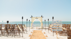 Rustic Chic Wedding Directional Sign, Beach Wedding Decor, Shoes Optional Sign 3 small