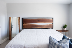 Live Edge Wood Headboard, Queen Headboard, King Headboard, Floating Headboard, Hanging, Wall Mounted 5 small