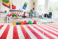 Acrylic Lego/Craft Style Coffee Table - Hand Crafted, Made To Order 2 small
