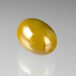 One Realistic Glass Green Olive Sculpture, Hand Blown and Life-Sized 6 small