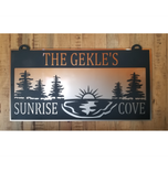 Double Layer Aluminum Plate Sign 1 small