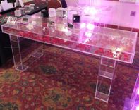 Acrylic Modular Top Desk - Hand Crafted, Custom Made To Order 6 small