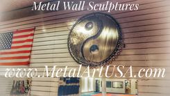 Martial Arts Metal Wall Sculptures & Metal Decor 6 small