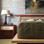 Sapele And Maple Art Deco Bedroom Set 1 small
