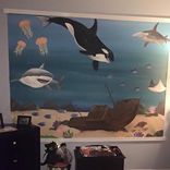 Ocean Mural On Canvas 1 small