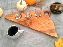 Beer, Wine Or Spirits Flight Serving Board 1 small