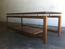 Mid Century Modern Floating Coffee Table 2 small