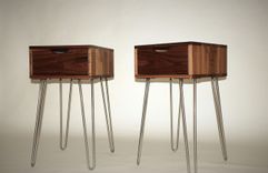 End Table With Metal Legs Kely 2 small