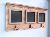 Rustic & Shabby Entry And Foyer Organizers With Coat And Key Hooks 1 small
