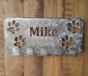 Custom Name Wall Leash Holder 2 small