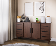 Wooden Dining Room Buffet Table 1 small