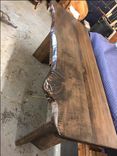 Live Edge Maple Hardwood Desk, Ready To Go 4 small