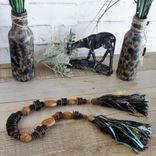 African Decor Animal Print Beaded Garland 3 small
