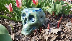 Crystal Skull Water Pipe 1 small