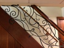 Hand Forged Organic Railing Insert 5 small