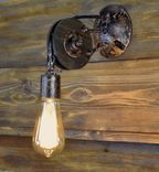 Custom Industrial Rustic Reclaimed Led Sconce Bed Headboard 3 small