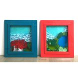 Wall Hanging Glass Panels 6 small