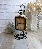 Courtly Check Clock On Hanger Whimsical Check Clock Buffalo Check Decor 2 small