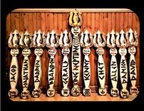 Fraternity Paddle, Big Brother Gift,Custom Paddles, Frat Paddles,Unique Fraterity Paddles, 7 small