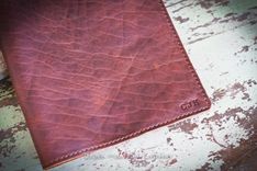 Custom Bison Leather Bible Cover For Book 10 X10 X 2 Inches Or Smaller 3 small