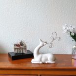 Rustic Deer Majestic White Stag White Buck Nordic Style Deer Decor 3 small