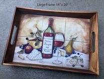 Ceramic Tile Serving Tray 1 small