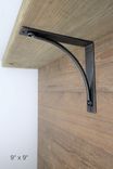 Shelf Bracket - Metal Hand Forged Shelf Bracket -  Kitchen Shelving Corbels 6 small