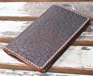 Handmade Cover For Field Notes Card Wallet Scribo Ol' Red Folklore Bison 3 small