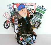 Retired Cake Topper, Goodbye Tension Hello Pension Cake Topper 5 small