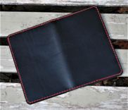 Handmade Horween Chromexcel Black Leather Field Notes Moleskine Cover Wallet 4 small