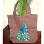Peacock Painting, Bird , Nature, Feathers, 6 small