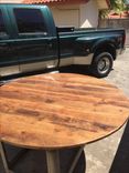 Reclaimed Barnwood White Oak Table. 3 small