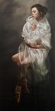 Custom Portrait Commissioned Oil Painting 3 small