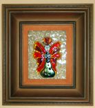 Fused Glass Day Of Dead Wall Art - Cinderilla 1 small